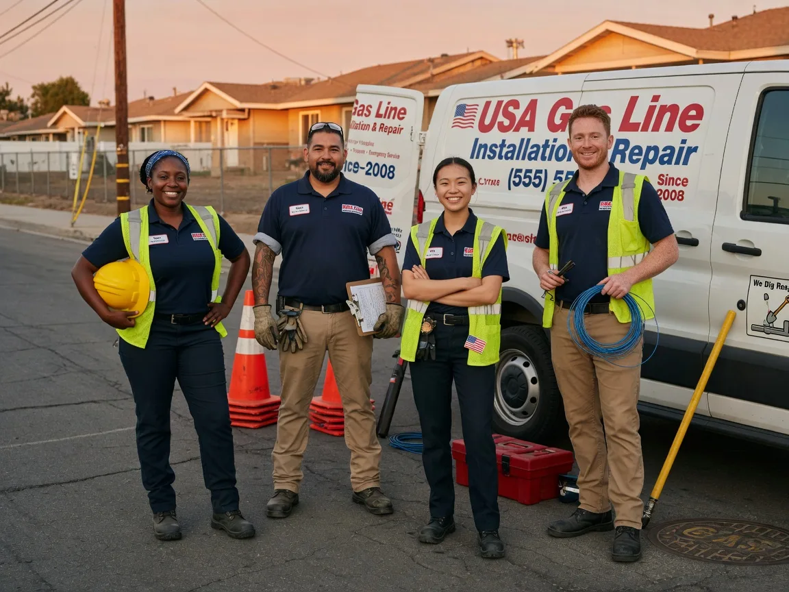 Gas Line Installation company in Pasadena, TX